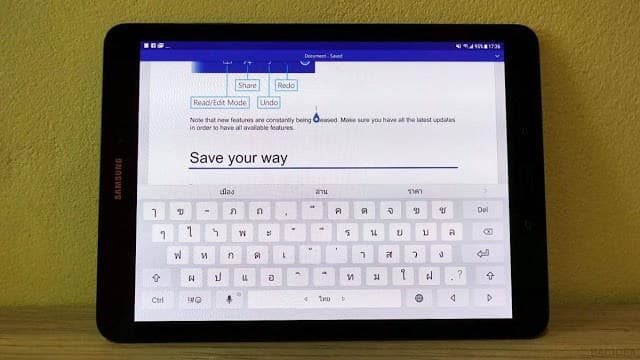รีวิว Samsung Galaxy Tab S3 ที่สุดของ Android Tablet 9