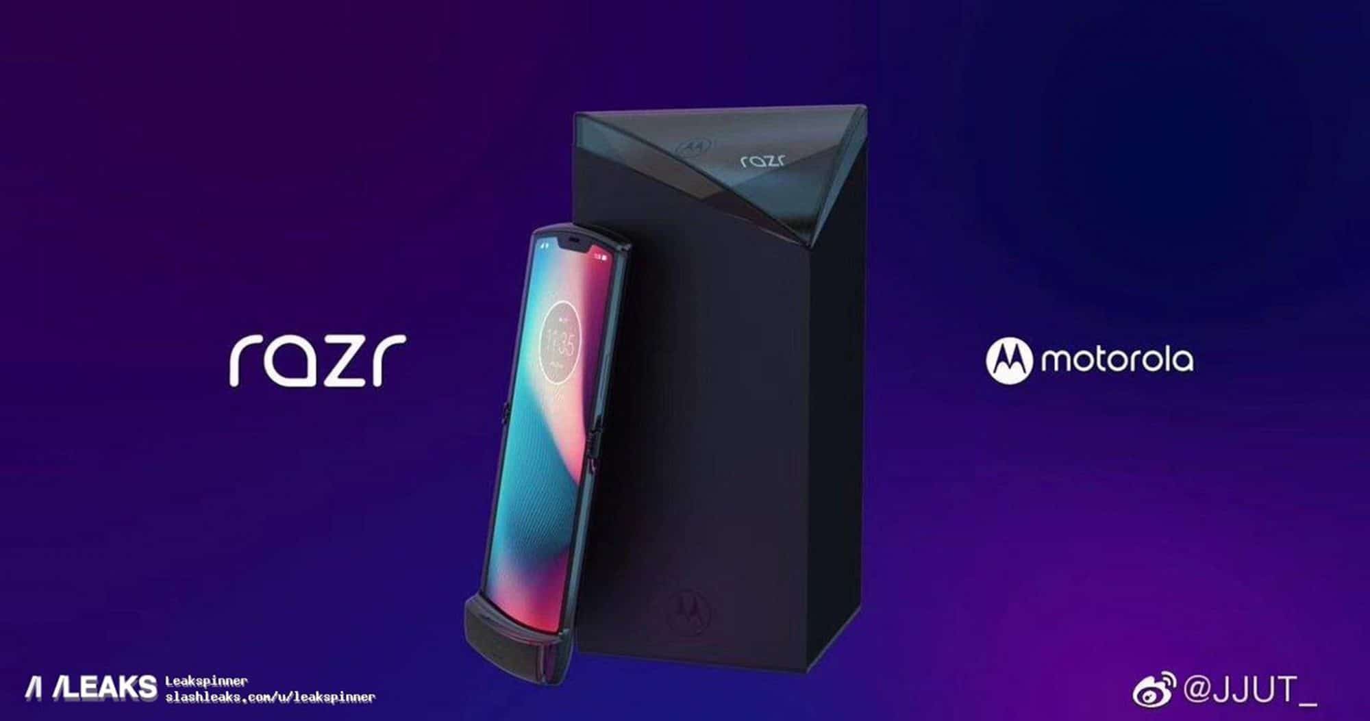 เผยภาพหลุด New Motorola Razr มือถือจอพับได้สุดพรีเมียม คืนชีพแบรนด์ Razr สุดขลัง 1