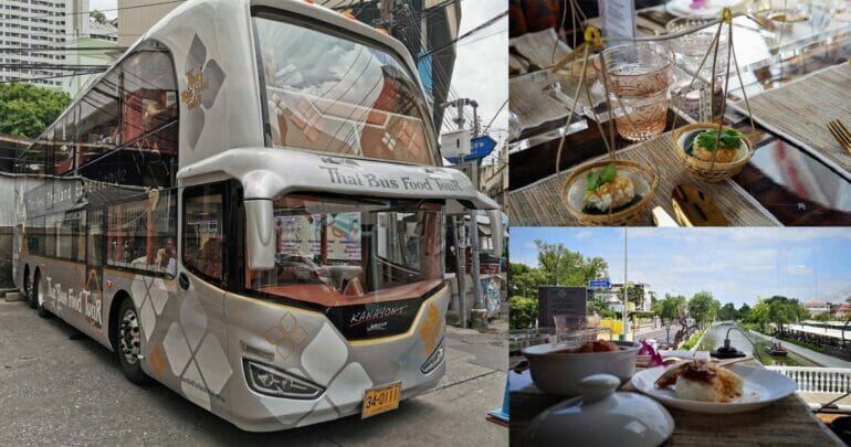 รีวิว Thai Bus Food Tour นั่งรถบัสกินอาหารระดับ Michelin รอบกรุง 9