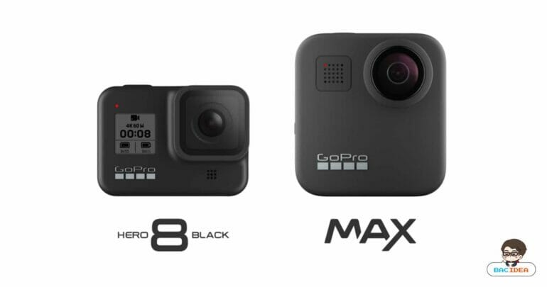 สรุปจุดเด่น GoPro 8 Black / Max 5