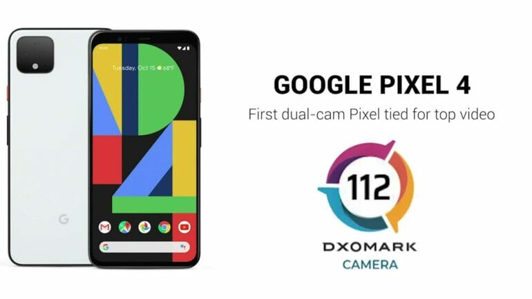 DxOMark ให้คะแนนกล้อง Google Pixel 4 รวม 112 คะแนน โดดเด่นด้านวิดีโอ 28