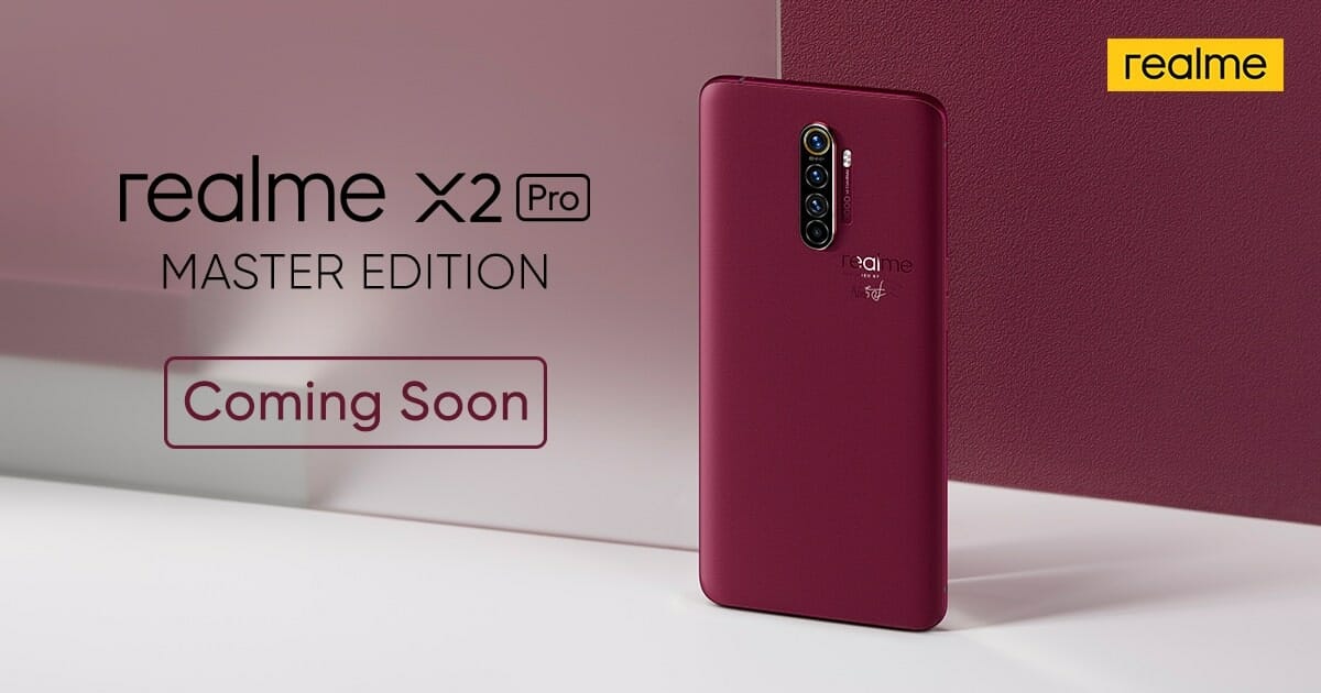 realme X2 Pro Master Edition เตรียมเปิดตัวในไทยเร็วๆ นี้ 1