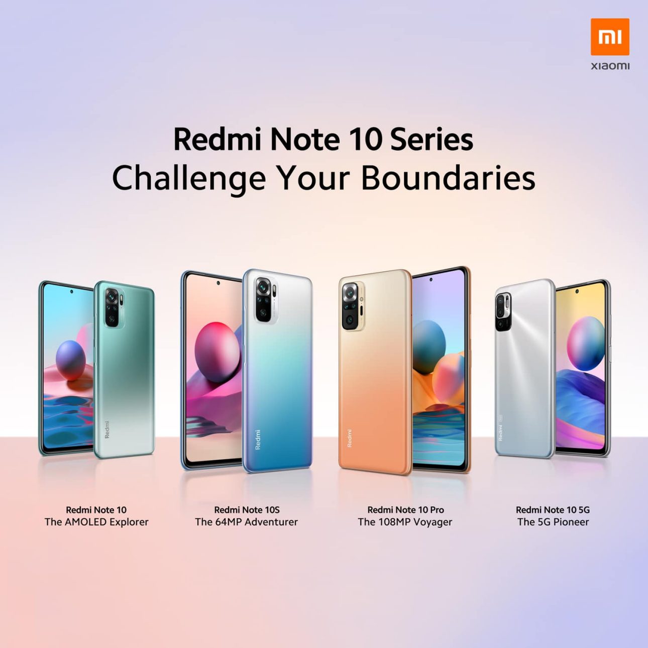 เปิดตัว Redmi Note 10 Series ทั้งหมด 4 รุ่นมีให้เลือกทั้ง 5G และกล้อง 108 ล้านพิกเซล 3