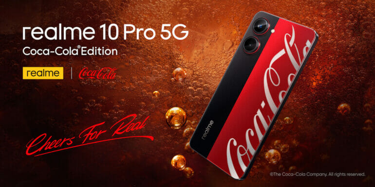 หนึ่งเดียวในโลก! “เรียลมี” จับมือ “โคคา-โคล่า” เปิดตัวสมาร์ตโฟนรุ่นลิมิเต็ด realme 10 Pro 5G Coca-Cola® Edition 9