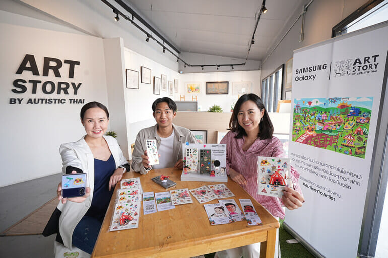 ซัมซุงร่วมมือ ARTSTORY by Autistic Thai ส่ง Samsung Galaxy Accessories ผลงานโดยน้องๆ ออทิสติก 15