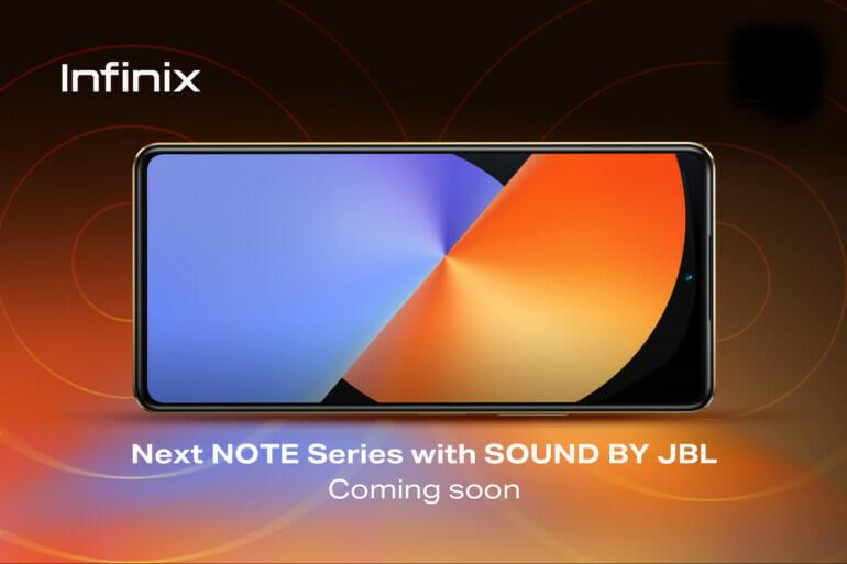Infinix ผนึก JBL พลังเสียงที่เหนือกว่า ในสมาร์ตโฟน NOTE Series รุ่นใหม่ 1